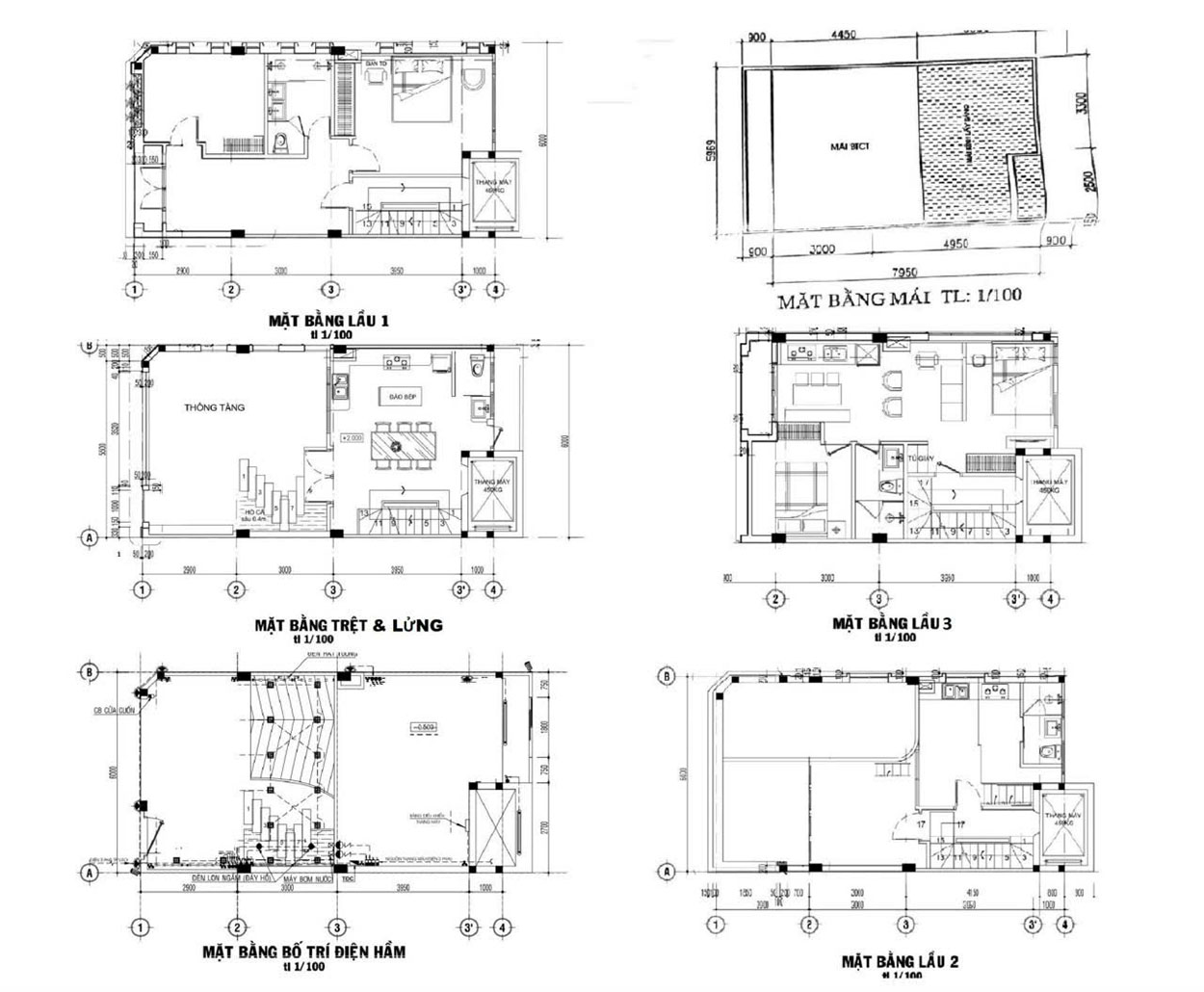 Bán nhà phố Hầm 4lầu (5,8x12m=69,2m2 công nhận đủ - vuông vức) Trần Hữu Trang - Gần Nguyễn Văn Trỗi